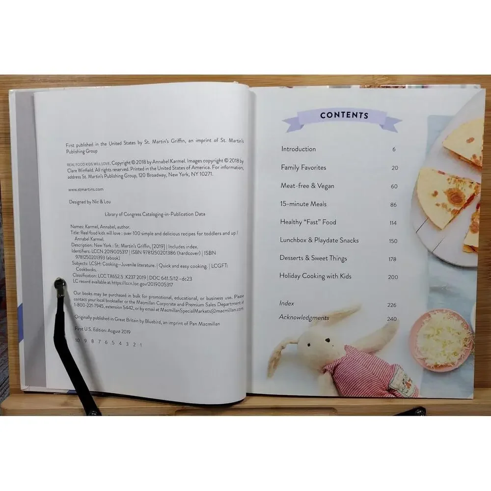 Real Food Kids Will Love‎ by Annabel Karmel - Cookbook for Toddlers and Up